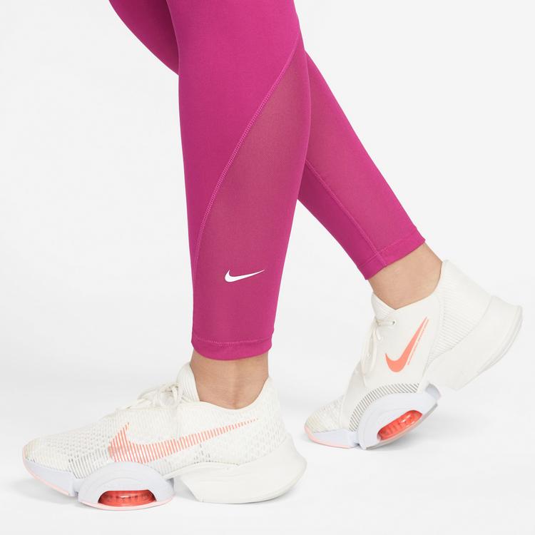 Nike Nike ONE Dri-FIT Tights Damen - fireberry-white - 2 | SportScheck