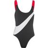 Nike Block Texture Badeanzug Damen - black