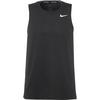 Nike Miler Funktionstank Herren - black-reflective silv