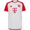 adidas FC Bayern M&uuml;nchen 23-24 Heim Teamtrikot Herren - white-red