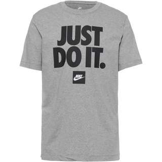 Nike NSW JDI Verbiage T-Shirt Herren dk grey heather