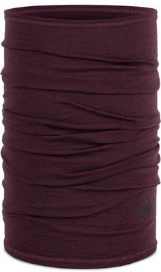 BUFF Merino Lightweight Multifunktionstuch solid garnet