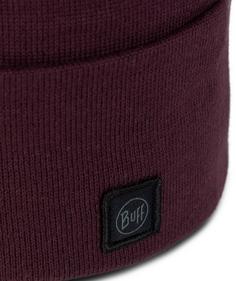 Rückansicht von BUFF Knitted Beanie niels evo dahlia