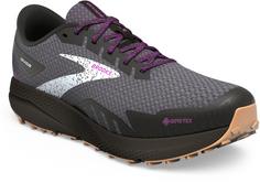 Brooks GTX Divide 4 Trailrunning Schuhe Damen black-blackened pearl-purple