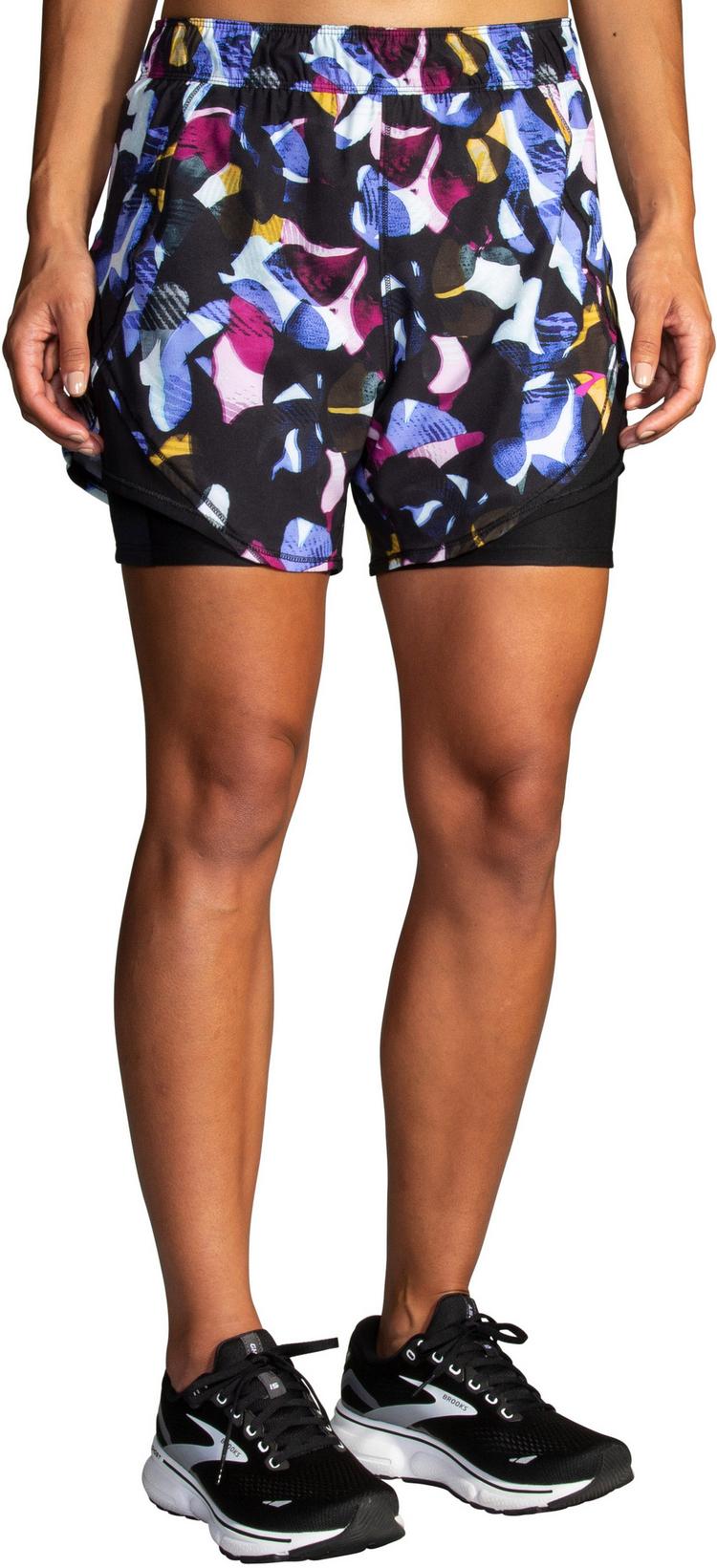 Brooks Brooks Chaser Funktionsshorts Damen - fast floral print - 0 | SportScheck