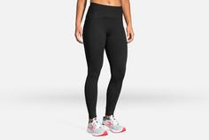 Rückansicht von Brooks Momentum Thermal Lauftights Damen black