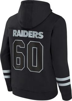 Rückansicht von Fanatics Las Vegas Raiders Hoodie Herren black-sports grey