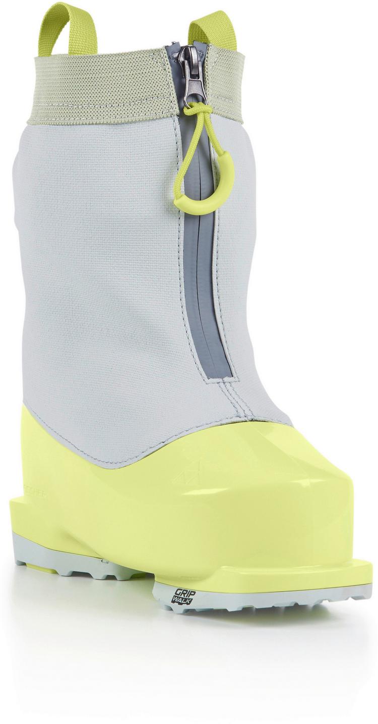 Fischer Fischer ONE YELLOW Skischuhe Kinder - grey-lime - 0 | SportScheck