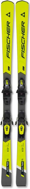 Fischer RC4 POWER TI AR + RS 10 PR 23/24 Carving Ski - gelb-schwarz