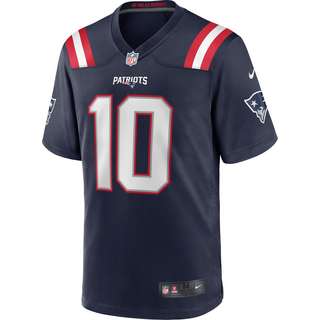 Nike New England Patriots Mac Jones 10 American Football Trikot Herren college navy