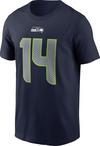 Nike D.K. Metcalf Seattle Seahawks T-Shirt Herren - college navy
