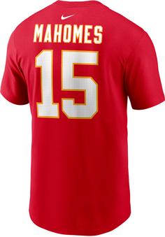 Rückansicht von Nike Patrick Mahomes Kansas City Chiefs Fanshirt Herren university red