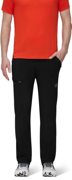 Rückansicht von Mammut Runbold Wanderhose Herren black