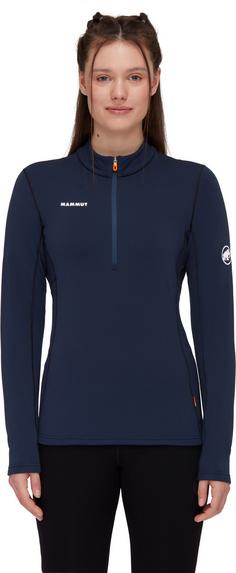 Rückansicht von Mammut Aenergy Fleeceshirt Damen marine-black