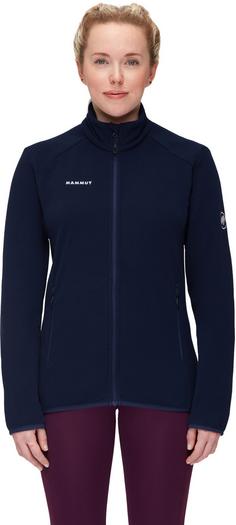 Rückansicht von Mammut Innominata Fleecejacke Damen marine