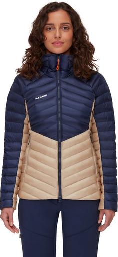 Rückansicht von Mammut Broad Peak Daunenjacke Damen savannah-marine