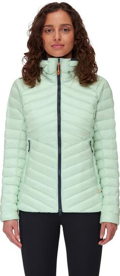 Rückansicht von Mammut Broad Peak Daunenjacke Damen neo mint-marine