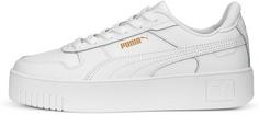 PUMA Carina Street Sneaker Damen puma white-puma white-puma gold