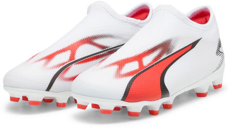 PUMA PUMA ULTRA MATCH LL FG/AG Jr Fu&szlig;ballschuhe Kinder - puma white-puma black-fire orchid - 2 | SportScheck