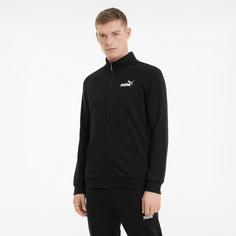 Rückansicht von PUMA ESS Track Sweatjacke Herren puma black