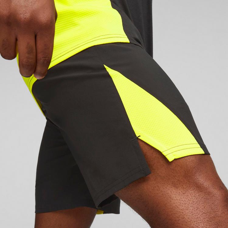 PUMA PUMA Ultrabreathe Funktionsshorts Herren - puma black-yellow burst - 2 | SportScheck