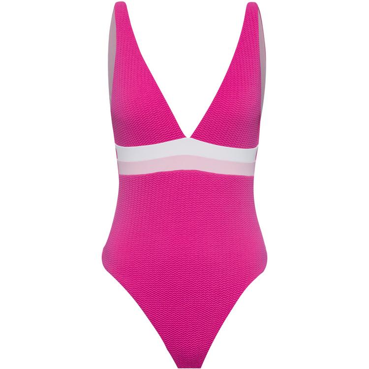 Seafolly Seafolly Slice of Splice Badeanzug Damen - parfait pink - 0 | SportScheck