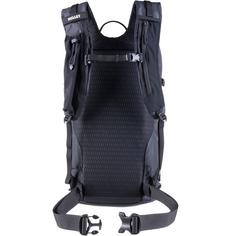 Rückansicht von Millet MIXT 25+5 Wanderrucksack black