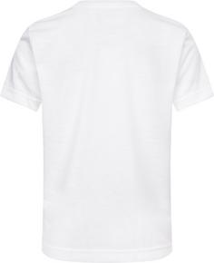 Rückansicht von Nike JORDAN JUMPMAN T-Shirt Kinder white