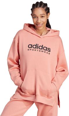 Rückansicht von adidas All Szn Hoodie Damen wonder clay