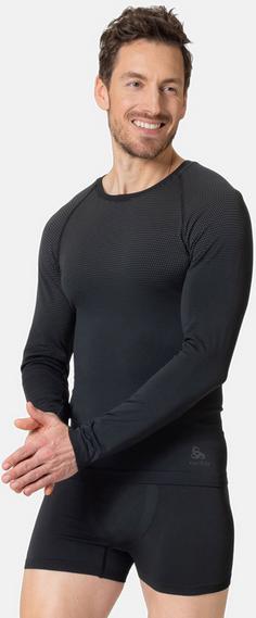 Rückansicht von Odlo PERFORMANCE LIGHT ECO Funktionsshirt Herren black