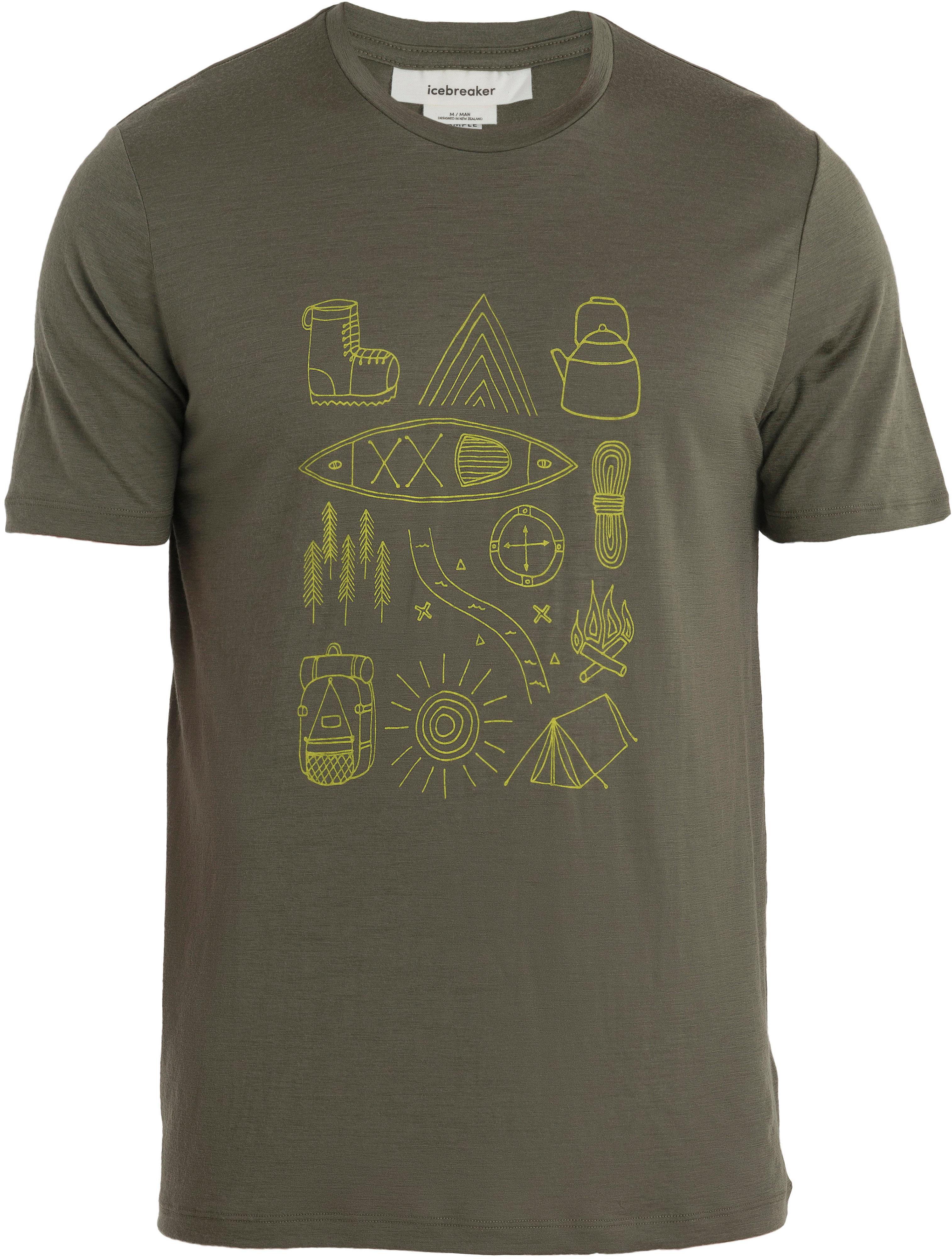 Icebreaker Merino 150 Tech Lite II Funktionsshirt Herren loden