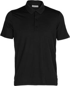 Icebreaker Merino Tech Lite II Poloshirt Herren black