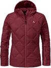 Sch&ouml;ffel Pontresina Funktionsjacke Damen - dark burgundy