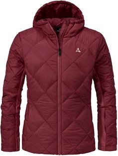 Schöffel Pontresina Funktionsjacke Damen dark burgundy