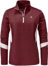 Sch&ouml;ffel Lenggries Fleeceshirt Damen - dark burgundy
