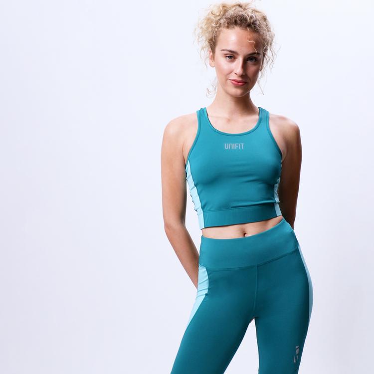 unifit unifit Croptop Damen - deep lake - 1 | SportScheck
