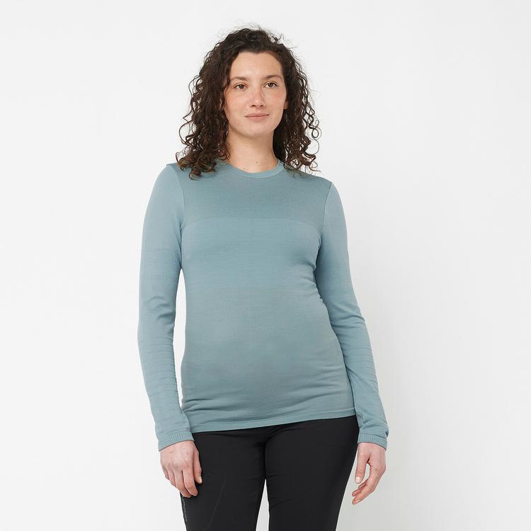 Salomon Salomon ESSENTIAL Funktionsshirt Damen - citadel - 0 | SportScheck