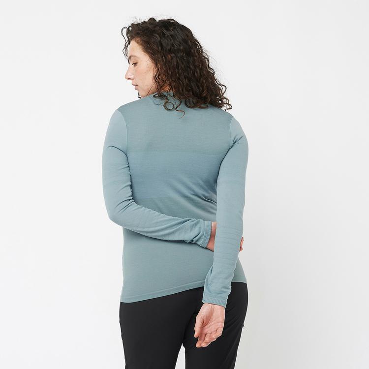 Salomon Salomon ESSENTIAL Funktionsshirt Damen - citadel - 1 | SportScheck