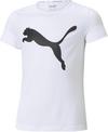 PUMA ACTIVE Funktionsshirt M&auml;dchen - puma white