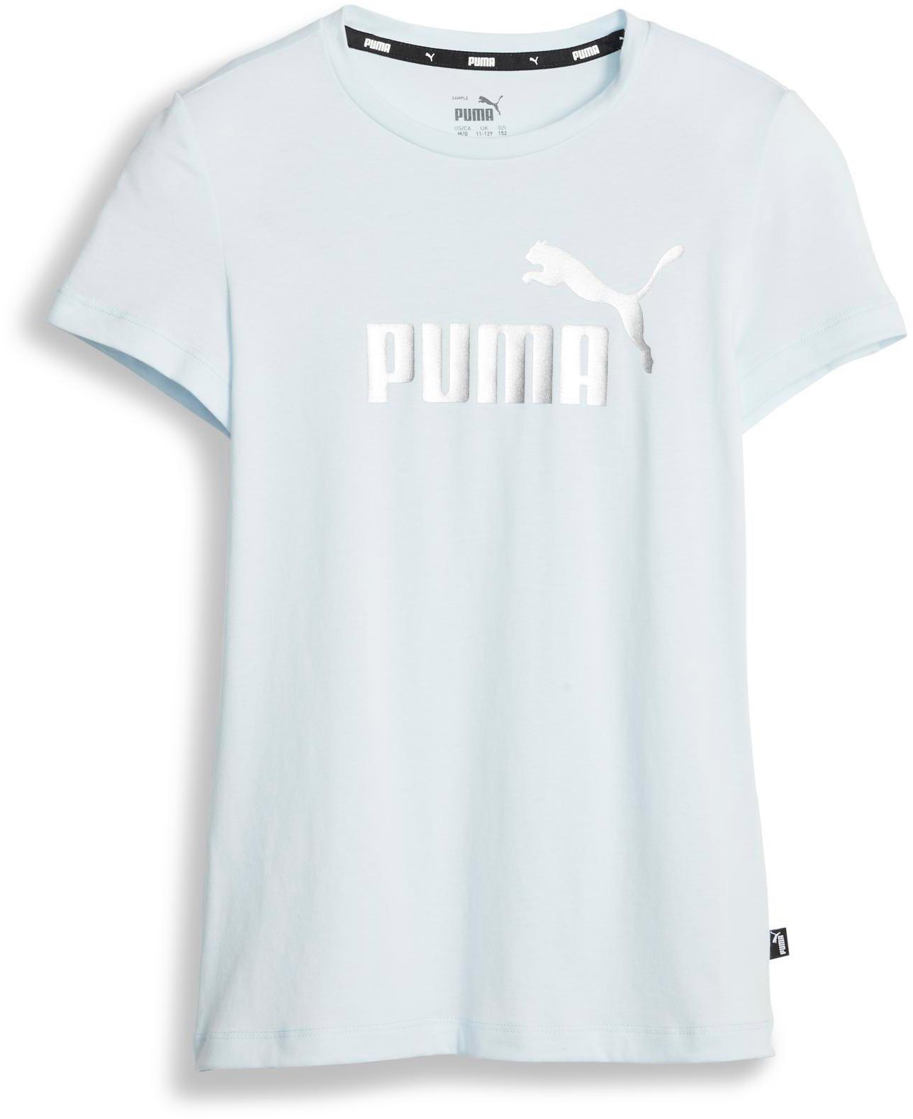 PUMA ESSENTIALS T-Shirt Mädchen icy blue im Online Shop von SportScheck  kaufen