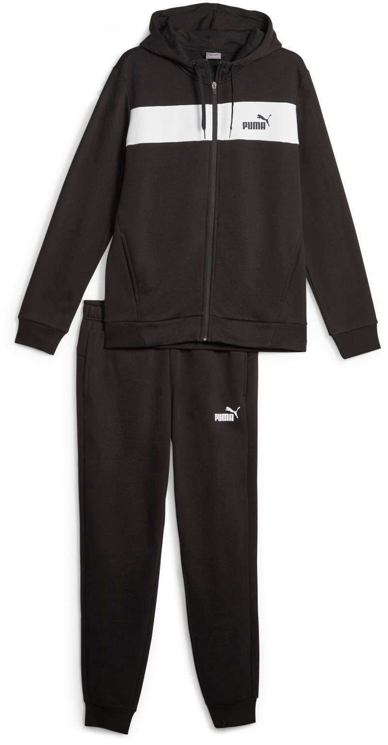 Black puma tracksuit mens online