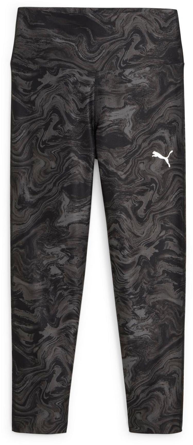 PUMA PUMA MARBLEIZED Tights M&auml;dchen - puma black - 0 | SportScheck