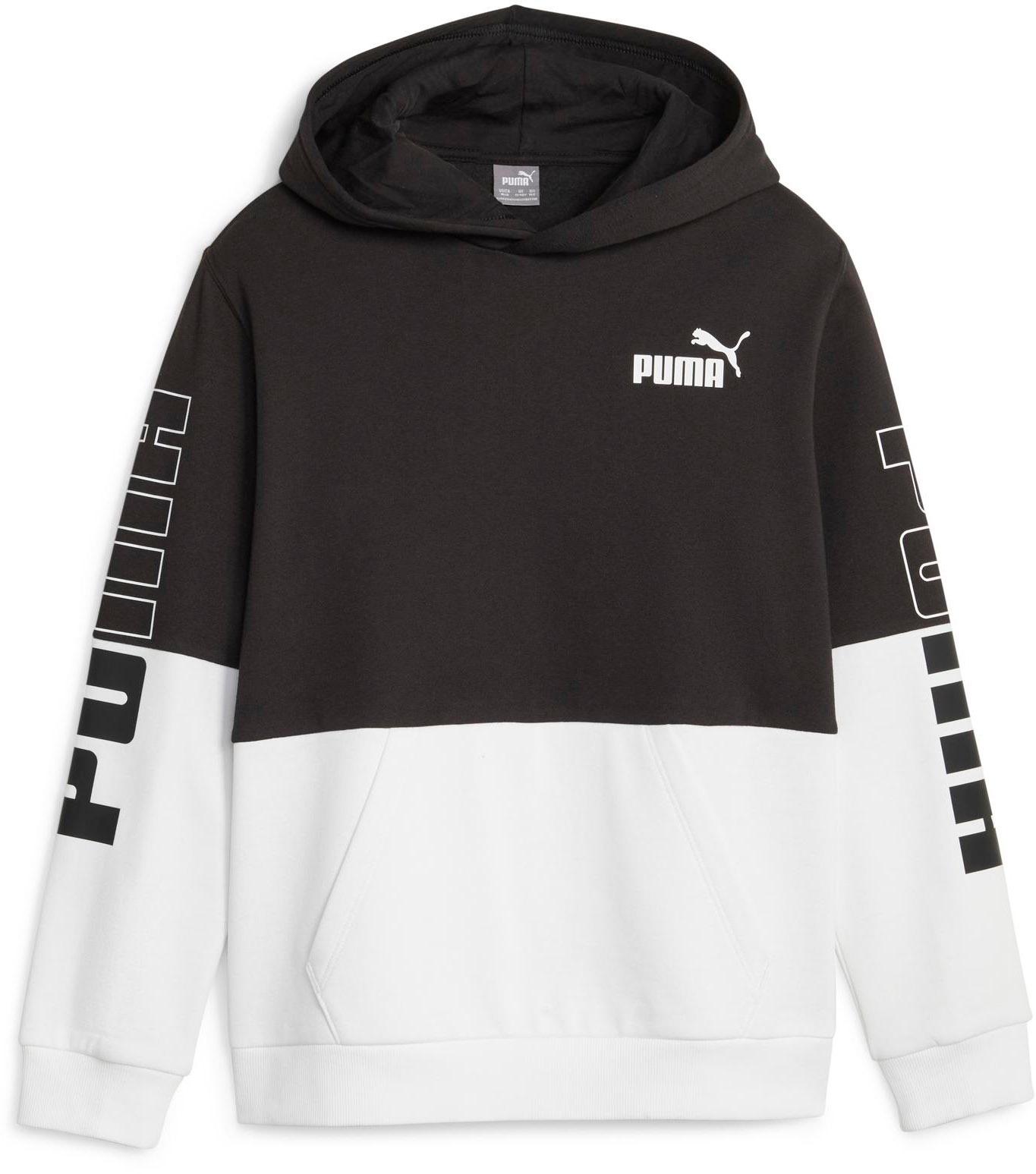 PUMA POWER COLORBLOCK Hoodie Jungen puma black im Online Shop von  SportScheck kaufen
