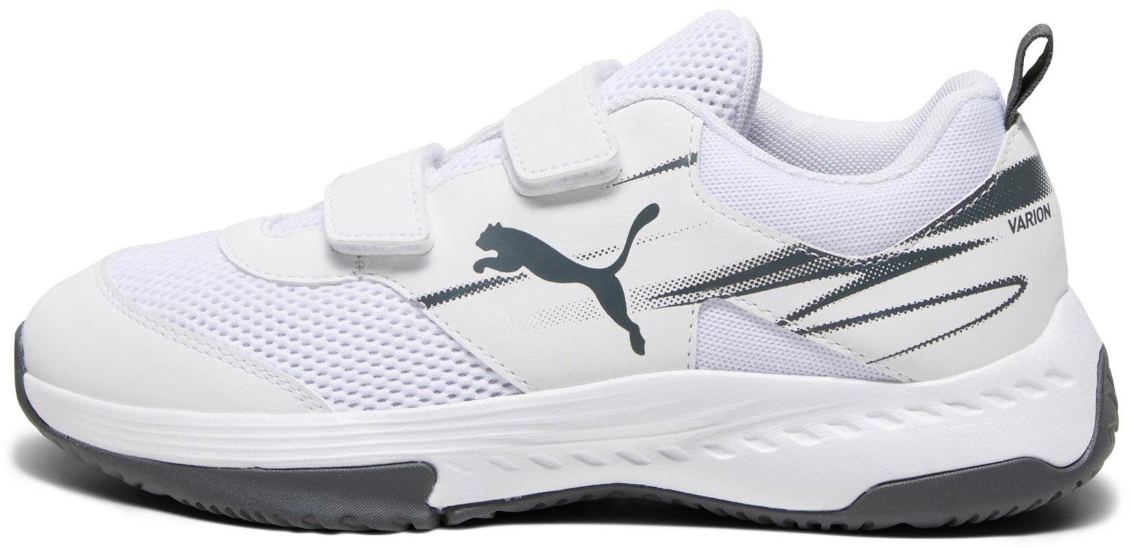 PUMA Varion II V Jr Hallenschuhe Kinder puma white shadow gray im Online Shop von SportScheck kaufen