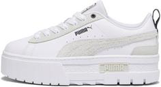 PUMA Mayze Sneaker Damen puma white-dark coal