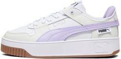 PUMA Carina Street WIP Sneaker Damen puma white-vivid violet-vapor gray