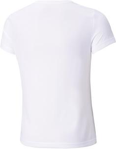 Rückansicht von PUMA ACTIVE Funktionsshirt Kinder puma white