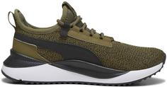 Rückansicht von PUMA Pacer Easy Street Jr Sneaker Kinder olive drab-puma black