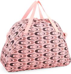 Rückansicht von PUMA ESS Grip Bag Retro Glam Sporttasche Damen future pink