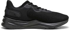 Rückansicht von PUMA Disperse XT 3 Knit Fitnessschuhe Herren black-cool dark gray